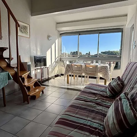 T2 Mezzanine Climatise Dans Avec Piscine -4 Couchages Ar580-350 Appartement Argelès-sur-Mer