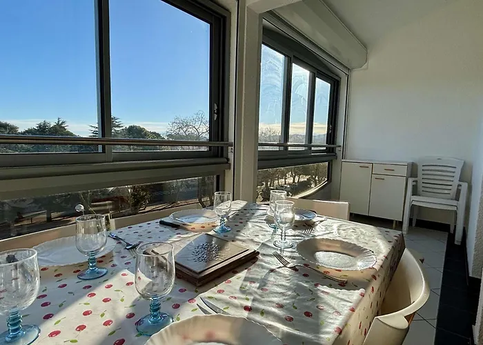 T2 Mezzanine Aux Golfes Claires Argeles-sur-mer-4 Couchages Ar580-350 滨海阿热莱斯