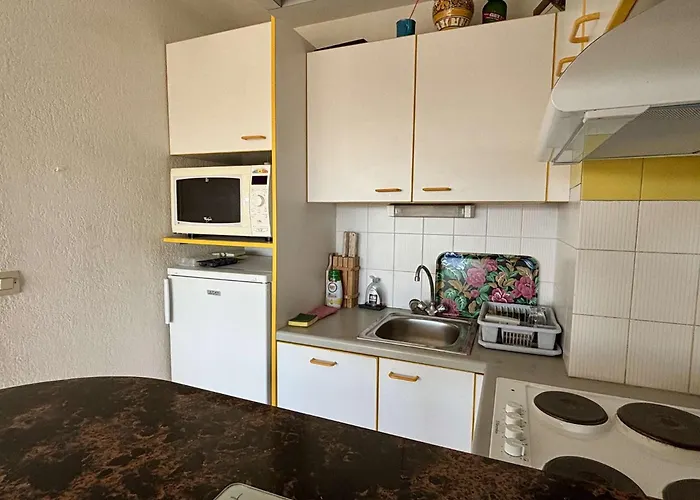 T2 Mezzanine Aux Golfes Claires Argeles-sur-mer-4 Couchages Ar580-350 *