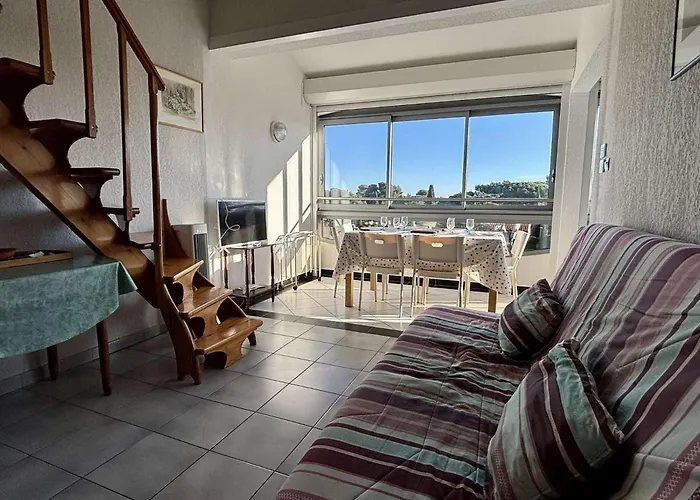 T2 Mezzanine Aux Golfes Claires Argeles-sur-mer-4 Couchages Ar580-350 公寓 滨海阿热莱斯